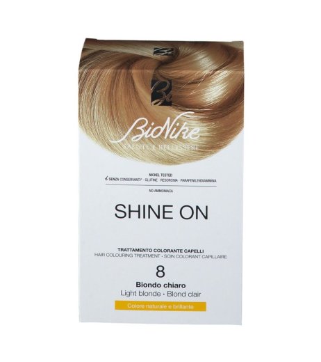 BIONIKE SHINE ON CAPELLI  BIONDO  CHIARO  8 TINTURA
