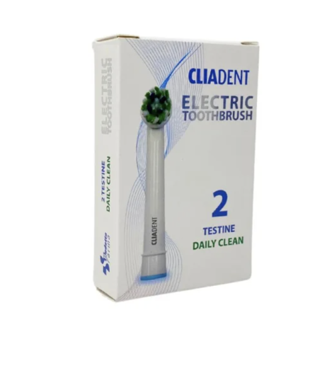 CLIADENT Testina Daily Clean 2 pz