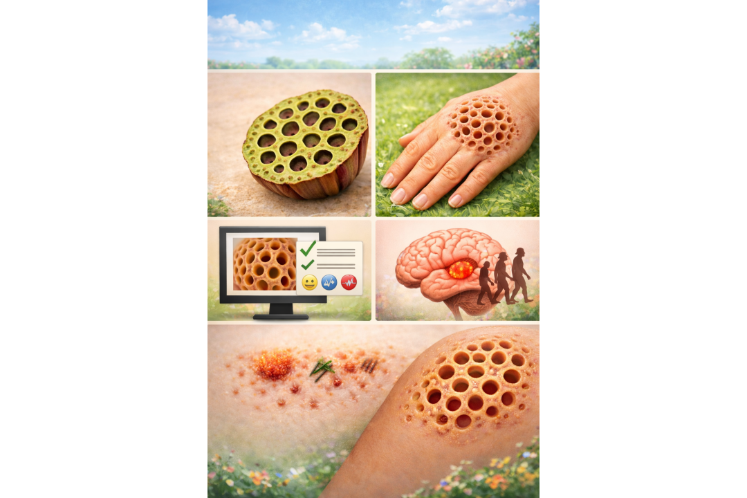 Tripofobia: significato, immagini, test e cause sulla pelle umana