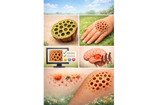 Tripofobia: significato, immagini, test e cause sulla pelle umana