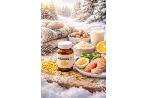 Vitamina D: importanza, funzioni biologiche, carenza e prevenzione in inverno