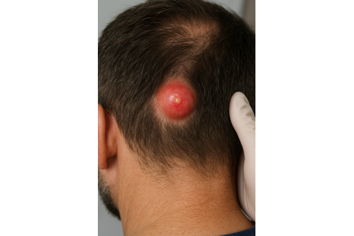 Ciste in testa: cause, sintomi, diagnosi, rimozione