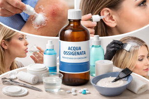 Acqua ossigenata: cos'è, usi, concentrazioni, ferite, bocca, orecchio, capelli, rischi, controindicazioni