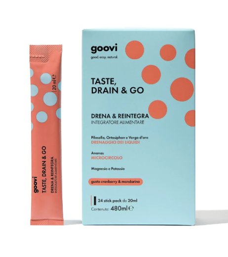 GOOVI DRENANTE CRANBERRY & MANDARINO 24 STICK