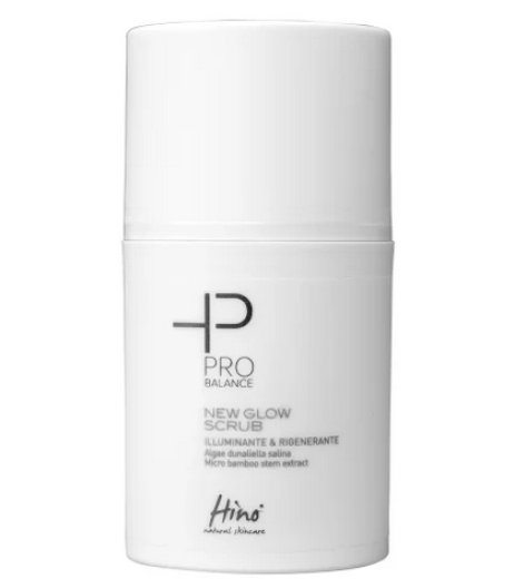 Hino hns Pro Balance New Glow Scrub Esfoliante Viso Decollete 50ml