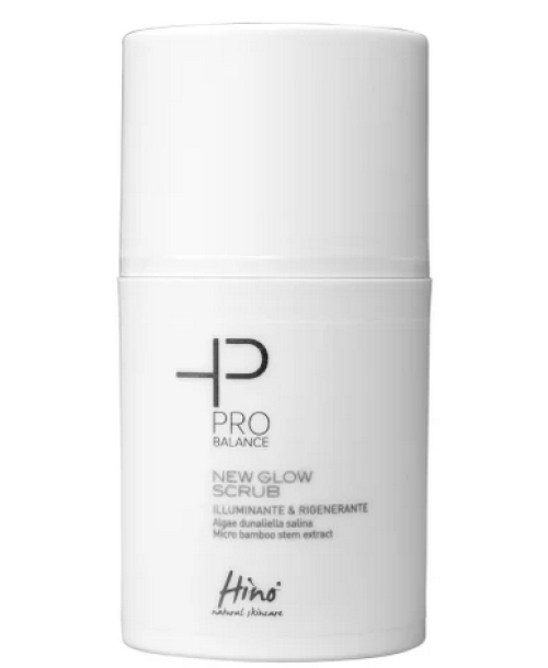 Hino hns Pro Balance New Glow Scrub Esfoliante Viso Decollete 50ml