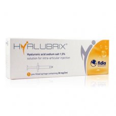 Hyalubrix Siringa Pre-Riempita Intra-Articolare Acido Ialuronico Sale Sodico 1,5% 30ml/2mg