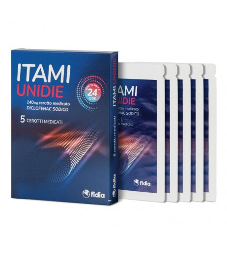 Itami Unidie 5 Cerotti Medicati 140mg Itami Unidie 5 Cerotti Medicati 140mg