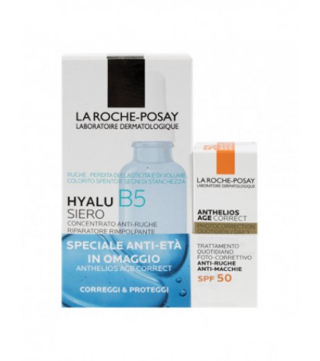Hyalu B5 Siero 30 ML + Anthelios Age Correct Spf 50 3 ML