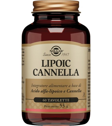 LIPOIC CANNELLA 60CPS VEG