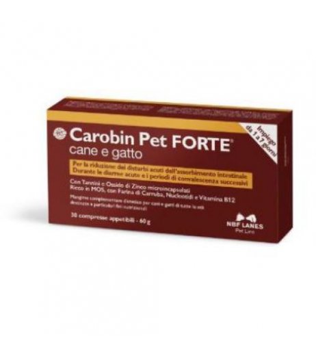 CAROBIN Pet Forte 30 Cpr