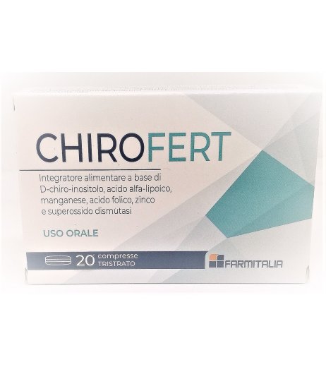 Chirofert 20 compresse migliorare fertilità sistema immunitario di LJ PHARMA