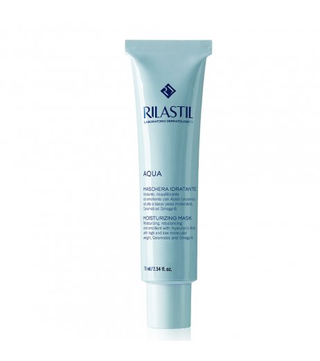 Rilastil Aqua Maschera Idratante Viso Riequilibrante ed Emolliente 75ML