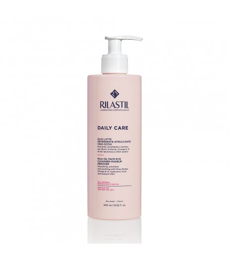 Rilastil Daily Care Olio Latte Detergente Struccante Pelli Secche  400 ml