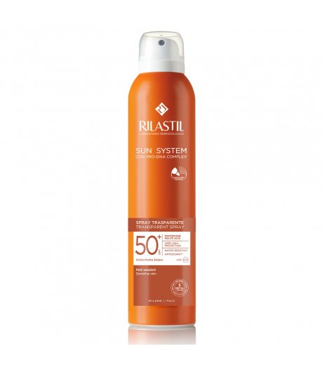 Rilastil Sun System spray trasparente SPF 50+ da 200 ml in offerta