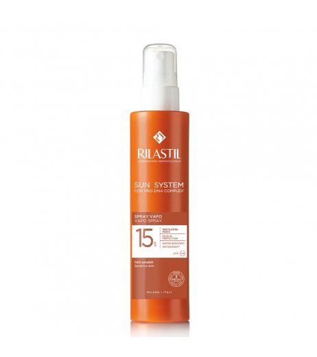 Rilastil Sun System SPF 15 Spray Vapo Emulsione Solare Corpo 200ml