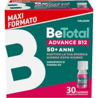 Be-Total Advance B12 Integratore Alimentare 50+ Anni 30 Flaconcini