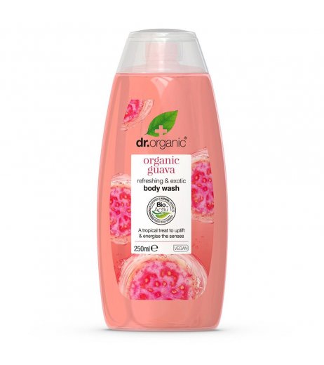 Dr Organic Guava Body Wash Bagnodoccia Rinfrescante 250ml