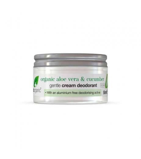 Dr Organic Aloe Deodorante In Crema 50ml
