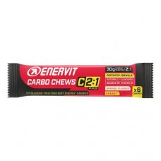 Enervit Carbo Chews C 2:1 Pro Caramelle Gommose Energetiche Gusto Arancia 30g
