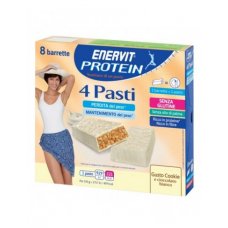 Enervit Protein 4 Pasti Cookie 8 Barrette Da 27 G