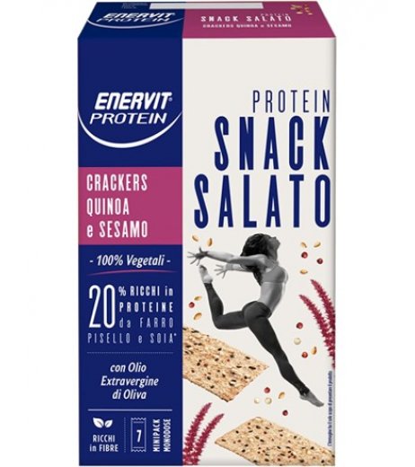 Enervit Protein Crackers Quinoa Sesamo 7 Minipack