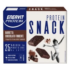 Enervit Protein Wonder Snack Barrette Cioccolato Fondente 8 Pezzi
