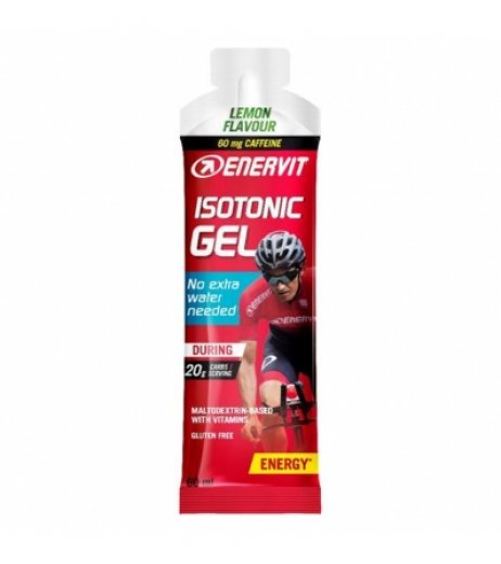 Enervit Sport Isotonic Gel Con Caffeina Gusto Limone 60ml Enervit Sport Isotonic Gel Con Caffeina Gusto Limone 60ml