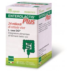 Enterolactis Plus Integratore Di Fermenti Lattici 15 Capsule