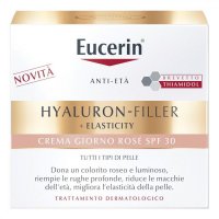 Eucerin Hyaluron-Filler + Elasticity Crema Giorno Rosé Anti-Età Spf30 Tutti I Tipi Di Pelle 50 Ml