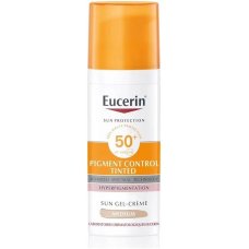 Eucerin Sun Gel-Cream Pigment Control Tinted Medium Fp50+ Protezione Solare Molto Alta 50ml