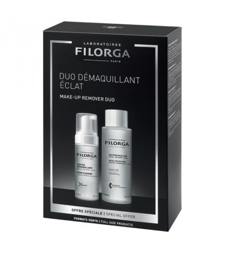 Filorga Duo Cleansers Mousse struccante 150 ml + Acqua Micellare 400 Ml