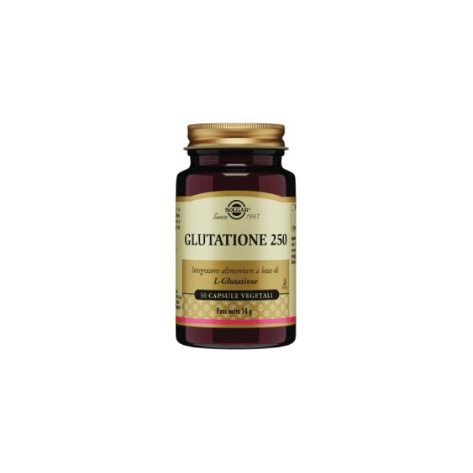 Glutatione 250 Integratore Antiossidante 30 Capsule Solgar