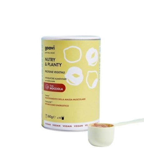 Goovi Proteine Vegetali Gusto Nocciola 260 G