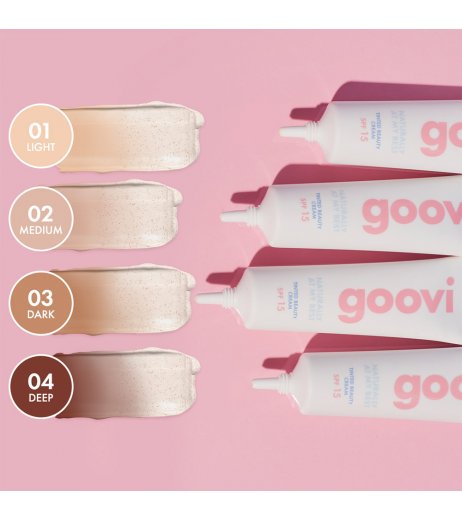 Goovi Tinted Beauty Cream Color Light 01 Spf15 30 Ml