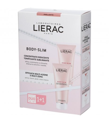 Lierac Cofanetto Regalo Body Slim Trattamento Snellente Globale Pacco Doppio 200ml+200ml