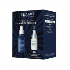 Miamo Protocollo Antiox Booster Cofanetto GF5-Glutathione Aox Boost Serum 30 ml + Aging Defense Sunscreen Drops SPF 50+ 10 ml