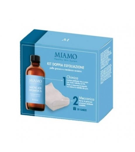 Miamo Total Care Glycolic Acid Exfoliator 3,8% Box Per l'Esfoliazione di Viso e Corpo