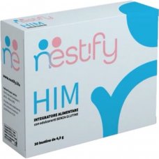 Nestify Him Bustine integratore per la fertilità  maschile 30 bustine