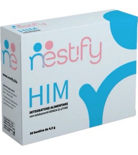 Nestify Him Bustine integratore per la fertilità  maschile 30 bustine