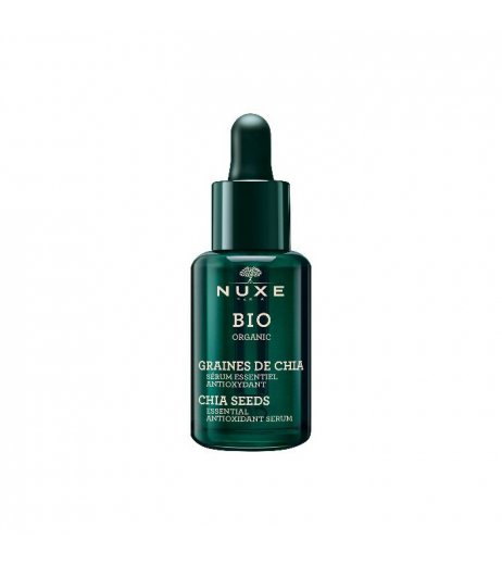 Nuxe Bio Organic Graines Chia Siero Anti-Ossidante Lunga Durata 30 ml