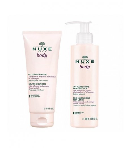 NUXE DUO LAIT FLUIDE+GEL DOUCH