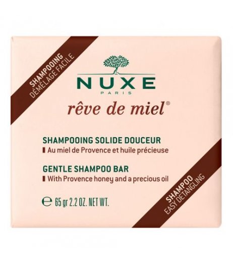 Nuxe Reve de Miel Shampoo Solido Delicato al Miele 65 G Nuxe Reve de Miel Shampoo Solido Delicato al Miele 65 G