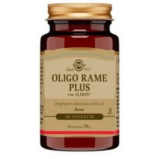 Oligo Rame Plus 100 Tavolette Solgar