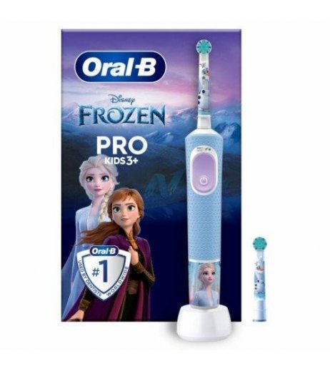 Oral-B Pro Kids 3+ Spazzolino Elettrico Disney Frozen + 1 Testina