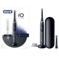 Oral-B Spazzolino Elettrico Ricaricabile iO 7S Nero 2 Testine 1 Custodia Da Viaggio 1 Spazzolino