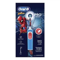 Oral B Spazzolino Elettrico Bambini Spiderman + 1 Testina Di Ricambio