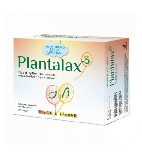 Plantalax 3 Pesca E Limone 20 Bustine