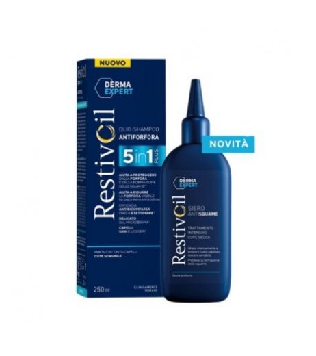 Restivoil Derma Expert Sistema Antiforfora Shampoo + Siero Antisquame