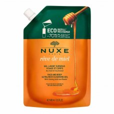 Nuxe Reve De Miel Gel Lavante Surgrassante Viso E Corpo Eco Ricarica 400ml